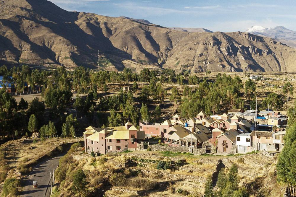 Pozo Del Cielo Hotel Chivay Eksteriør billede